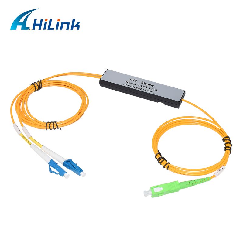 HL-Cir-1310 3-Ports Circulator Port1&Port3-LC/UPC Port2-SC/APC 1310nm/1550nm/1610nm ABS Box for Data Center