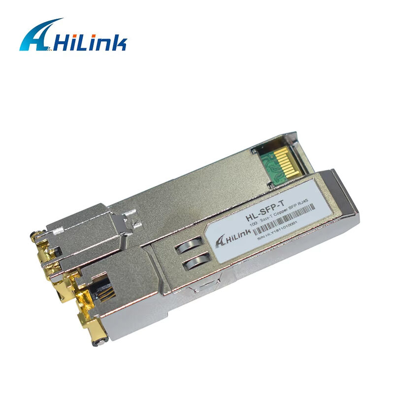 Hilink HL-SFP-T 1000BASE-T and 10/100/1000BASE-T Copper SFP Transceiver with RJ-45 Connector