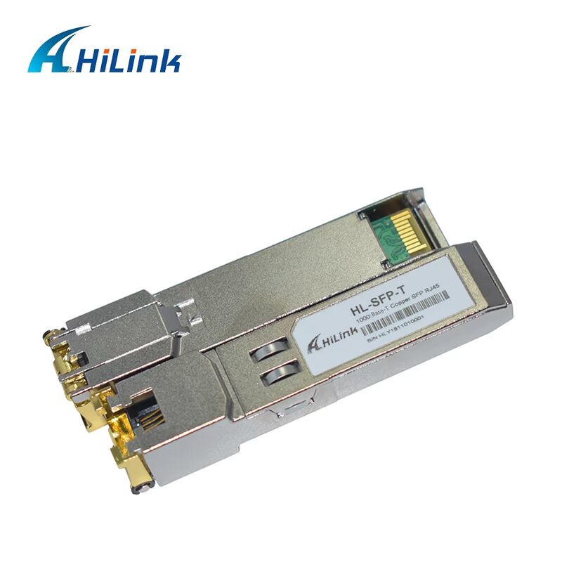 Hilink HL-SFP-T 1000BASE-T and 10/100/1000BASE-T Copper SFP Transceiver with RJ-45 Connector
