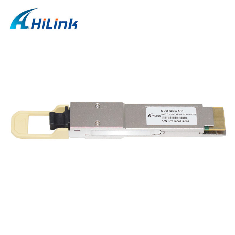 Hilink QDD-400G-SR8 Multi-mode 850nm 400G BASE-SR8 QSFP-DD Transceiver, With Diagnostic Monitoring