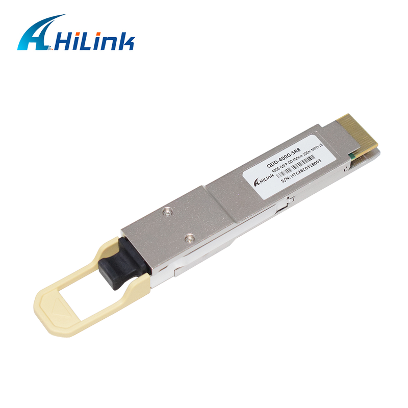 Hilink QDD-400G-SR8 Multi-mode 850nm 400G BASE-SR8 QSFP-DD Transceiver, With Diagnostic Monitoring