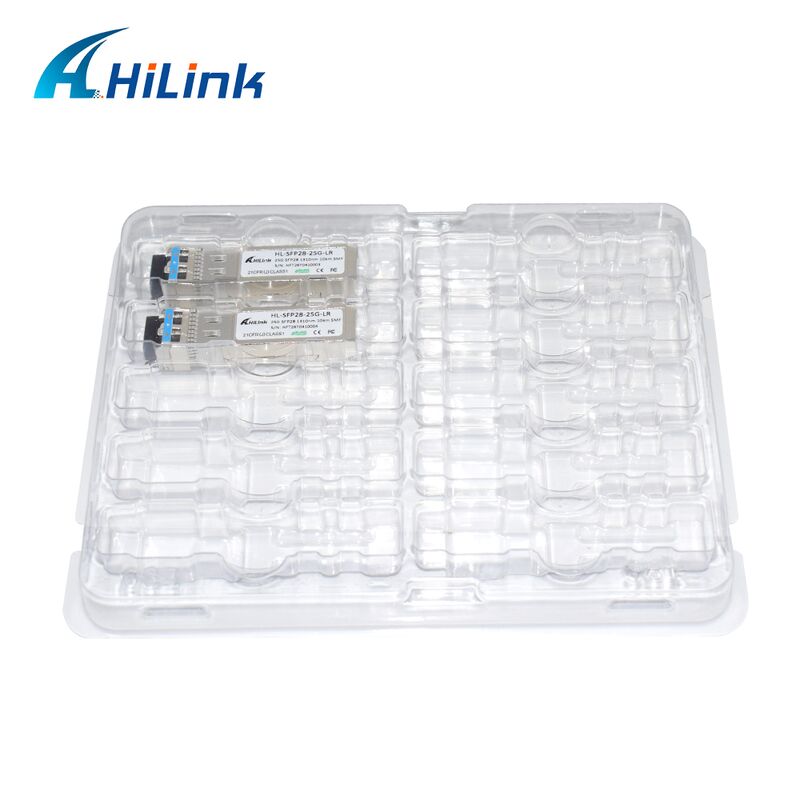HL-SFP28-LR-10KM 25G SFP28 Transceiver with 10km Transmission Distance, 25.78Gbps Data Rate, and Low Power Consumption <1.2W