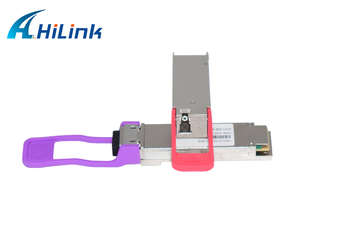 QSFP28 100G BiDi Optical Transceiver with 10KM Reach 1271/1331nm Wavelength and Simplex LC Interface