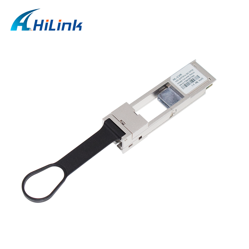 QSA28 Adapter 100G QSFP28 Port to 25G SFP28 Slot Converter with Hot-Pluggable Design and Built-in EEPROM DDMI Monitoring