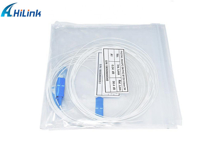 Hilink Pigtail Patch Cord PLC Optical Splitter LC/SC-APC/UPC Connector 0.9mm Diameter