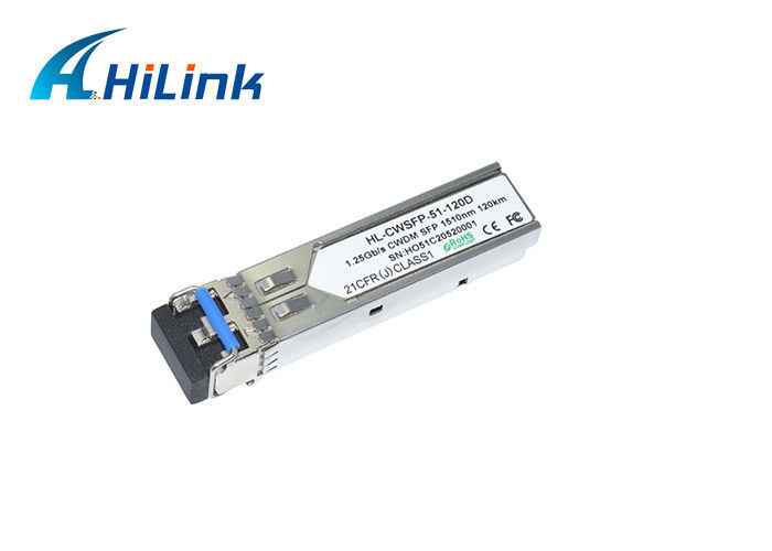 Hilink SFP+ Transceiver Module 1000Base 1510NM SFP CWDM ZR 120KM Duplex 1.25G Data Rate