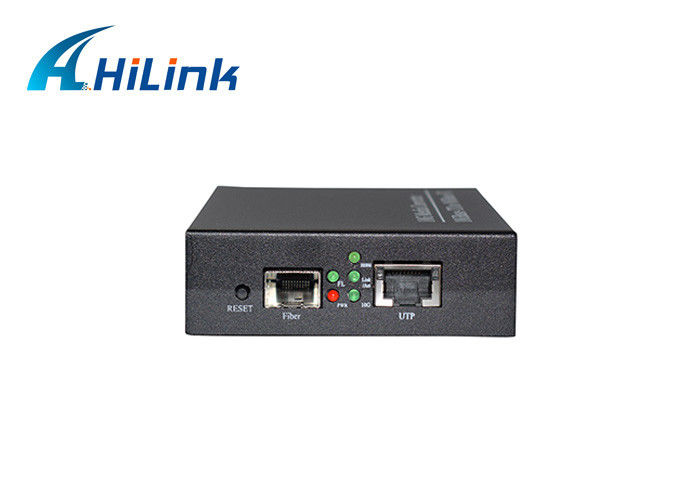 Auto Negotiation 1A 5G 10G Ethernet Fiber Media Converter