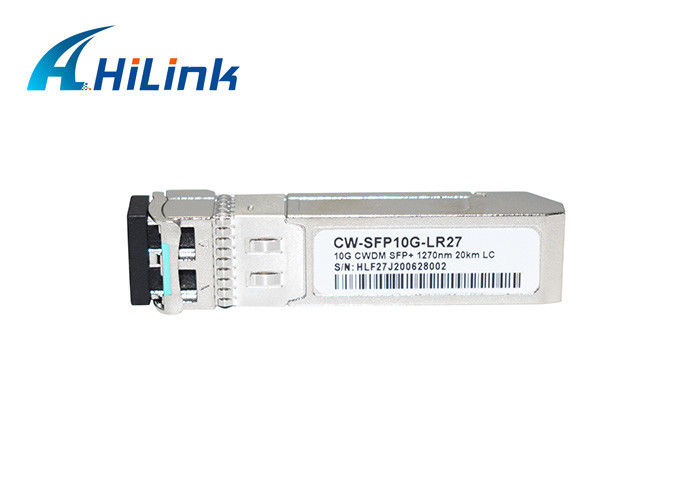 LR CWDM Duplex LC Connector 1270nm SFP+ Transceiver Module