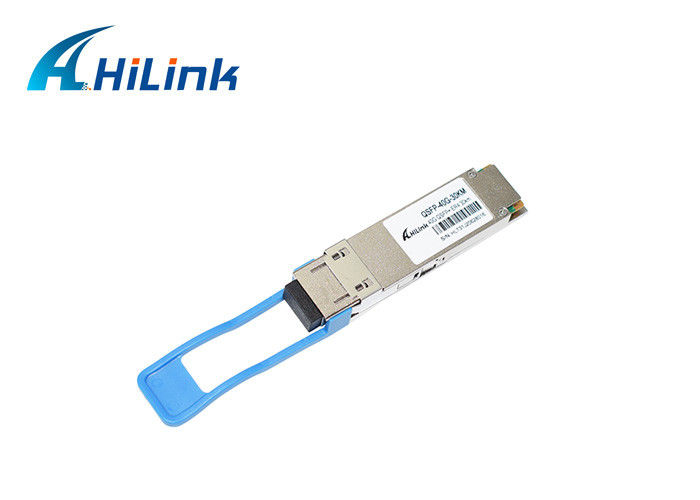 1310nm 30km Hilink 40G ER4 QSFP Optical Transceiver