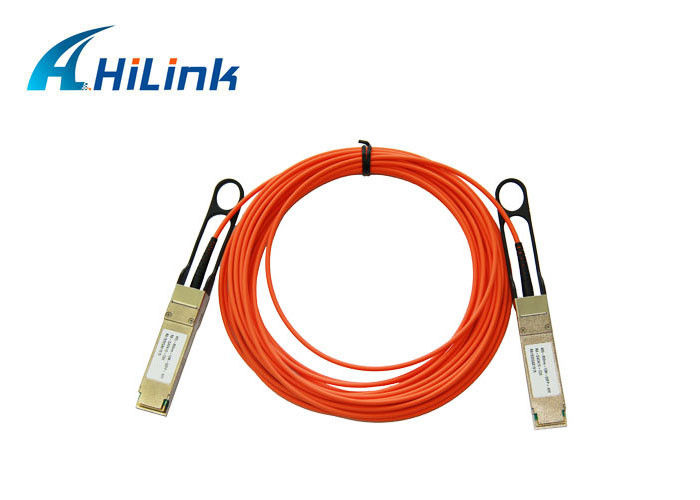 Professional 9.84ft QSFP 40G AOC Cable 3M Transmission Active Optical cable