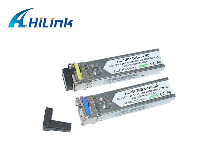 1000base BIDI 1550nm 1.25Gb 60KM SFP Transceiver Module