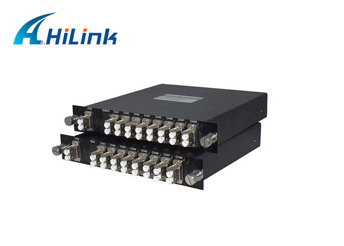 High Quality With Low Insertion Loss 8 Channel 100GHZ 0.8nm DWDM Mux Demux