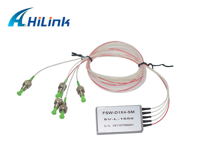 1X4 Single Mode 500MW 1650nm Polarization Optic Switch