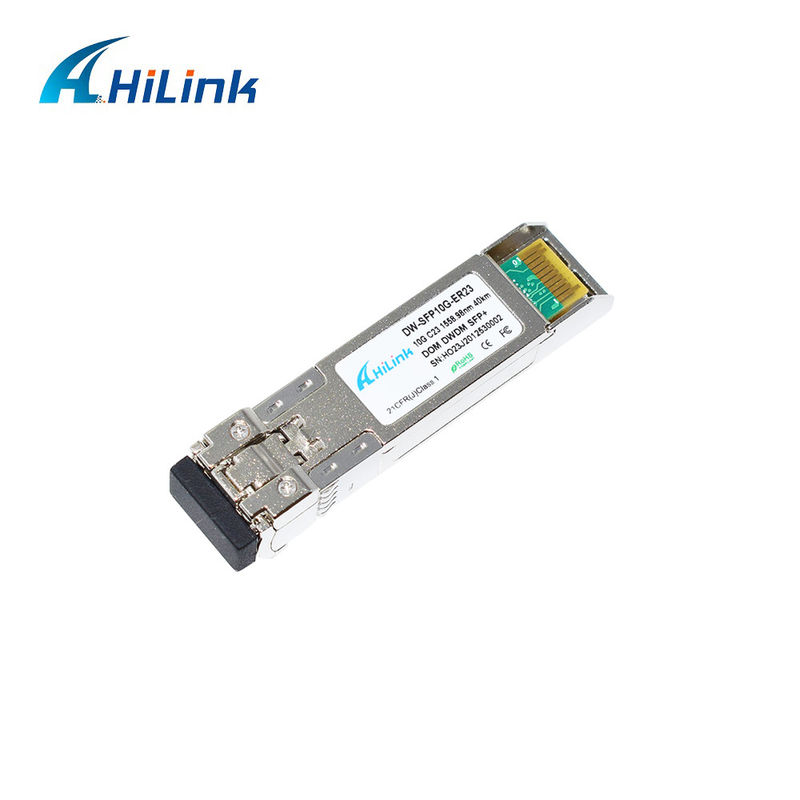 10G DWDM 1558.98nm 40km DOM LC SMF Transceiver Module