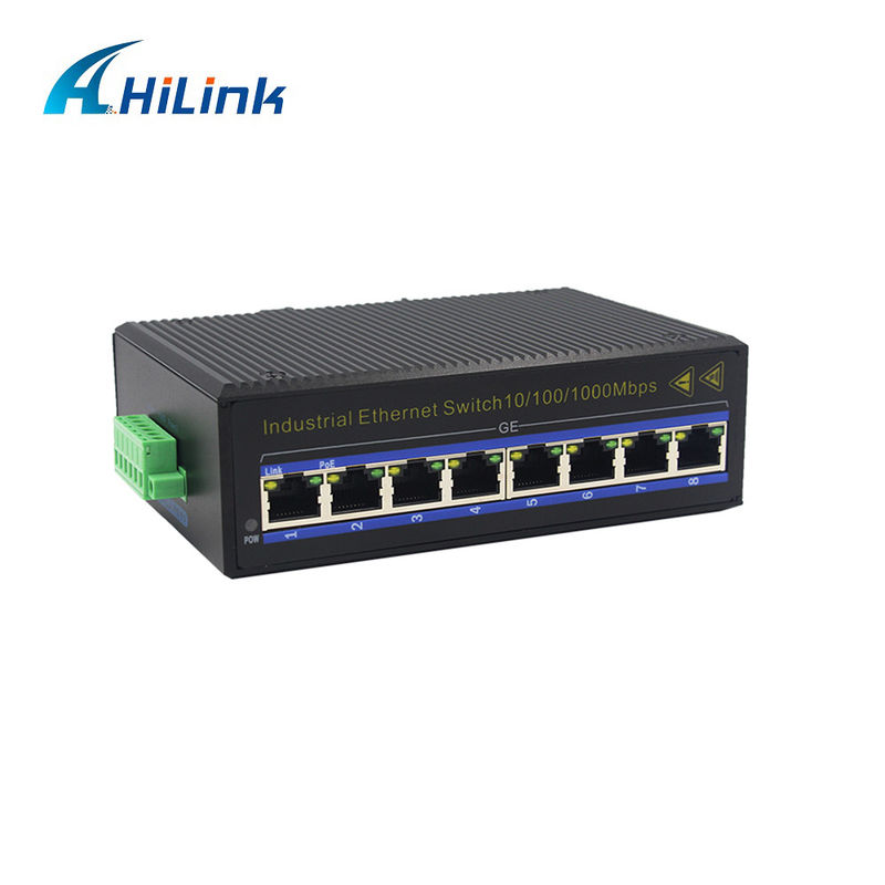 IGMP Unmanaged 8 Port Industrial Ethernet Switch 10/100/1000mbps