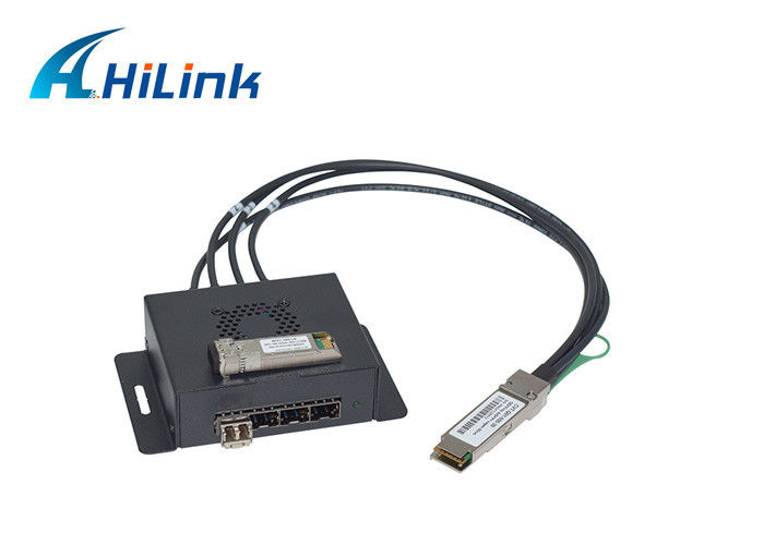 FCC 40G QSFP+ To 4x SFP+ Extender Box 30cm 50cm Pigtail