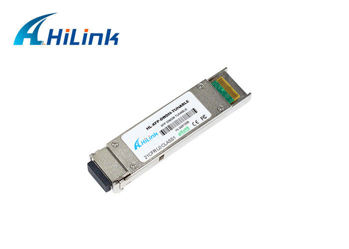 10G DWDM Tunable XFP SFP+ Transceiver Module 80km Tunable EML APD