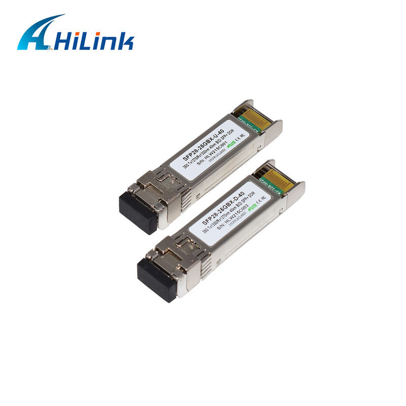 Hilink 25G-BX 1270nm RX 40km SFP Transceiver Module MSA For Network
