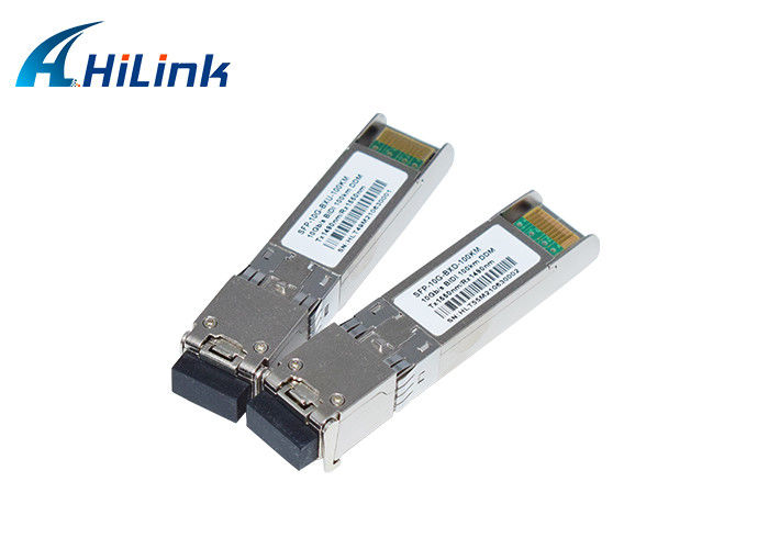 100km SFP+ Transceiver Module LC DDM 10G Bidi