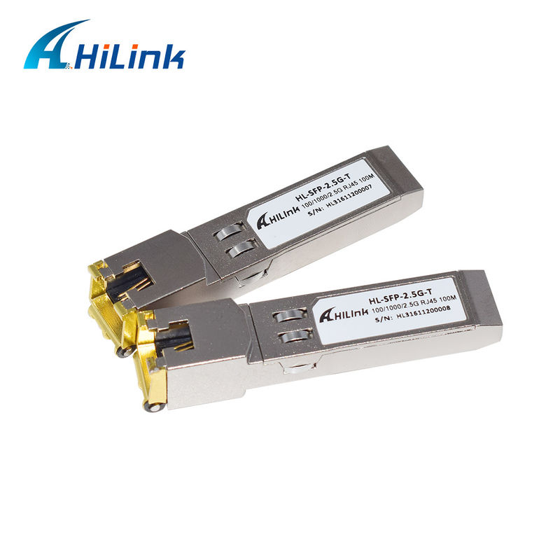 2.5GBASE-T Copper SFP Transceiver Sfp Copper SFP RJ45 Copper Transceiver