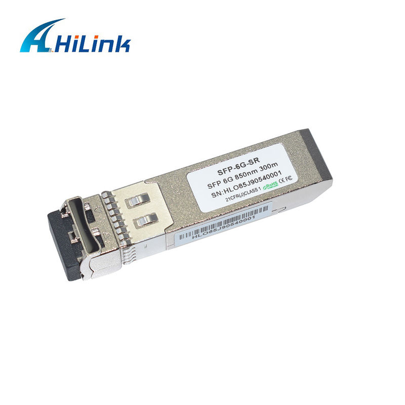 6G 850nm 300m DOM SR SFP MMF Optical Transceiver Module SFP-6G-SR 6GBASE-SR