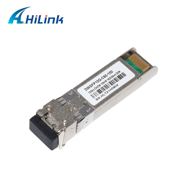 100KM DWDM DWSFP10G SFP+ Transceiver Module C60 1529.55nm 100km LC DOM