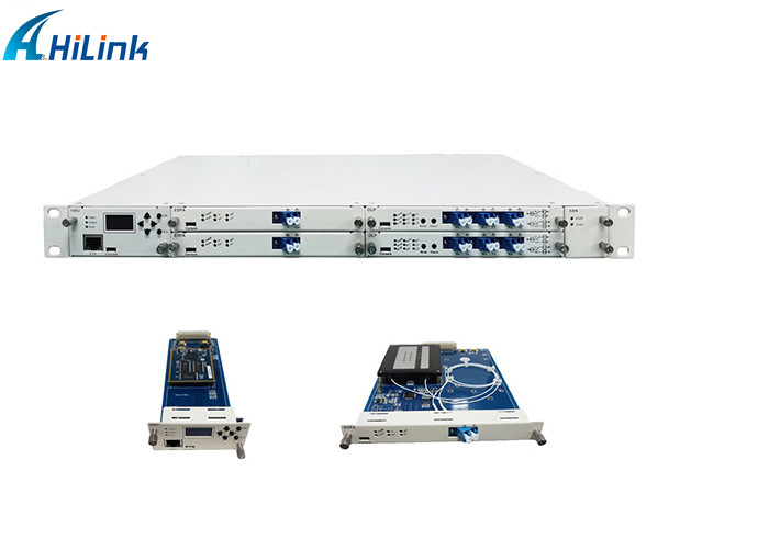 1u Rack Mount Erbium Doped Fiber Amplifier Card ATC System 80CH DWDM