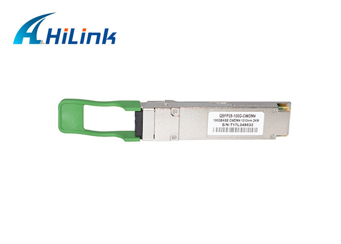 Dual LC Connector QSFP+ Transceiver 100G SFP CWDM4 2KM 1310nm QSFP28