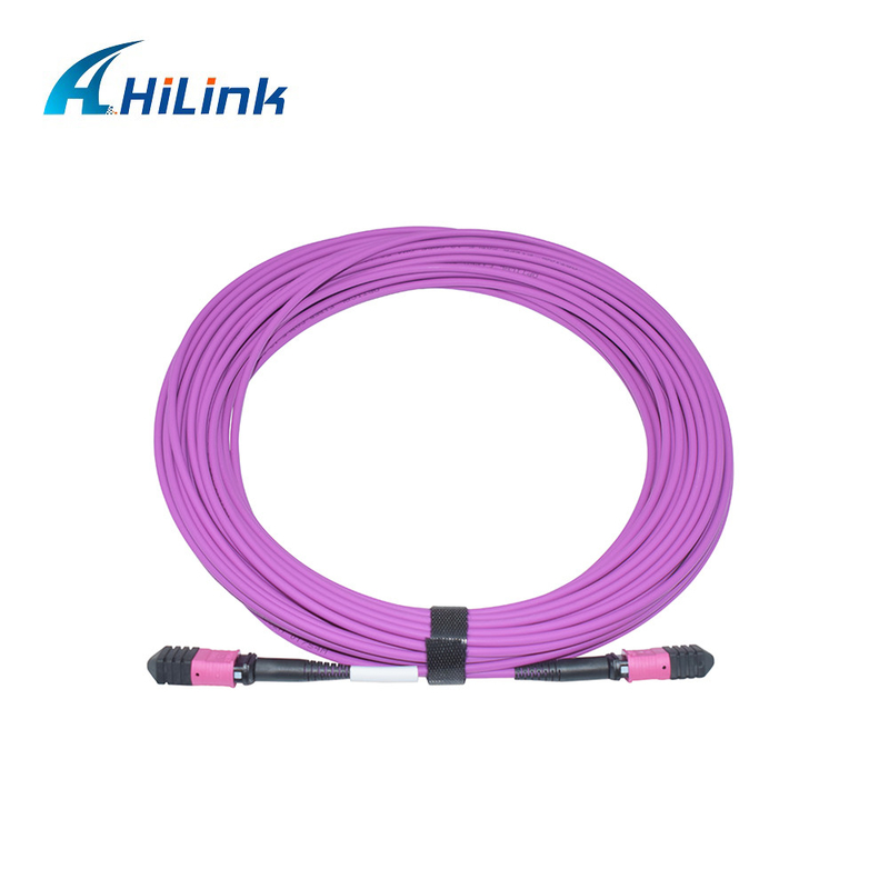 MPO Female Active Optical Cable 12 Cores Type A 50/125um OM4 1-15M SM