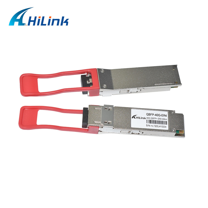 LC Transceiver Fiber Optic Module 40G QSFP 60km ER4 For FTTX