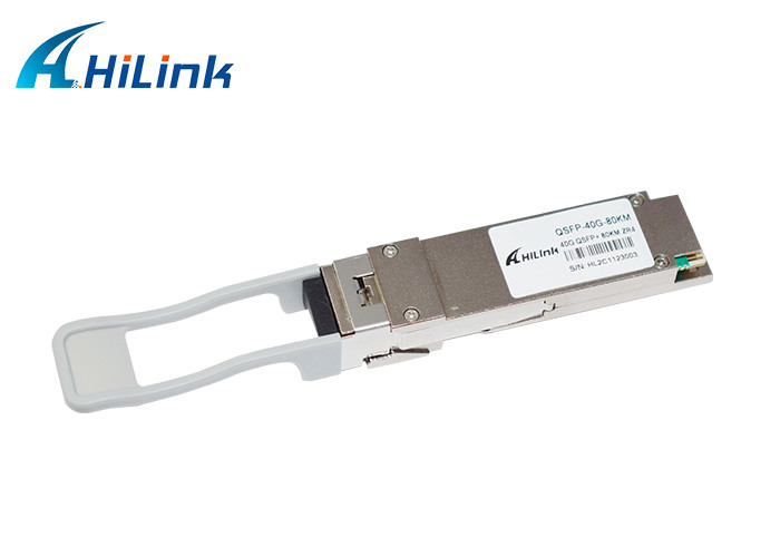 40G 80km QSFP+ Module Duplex LC Connector DDM 40GBASE-ZR For Data Center