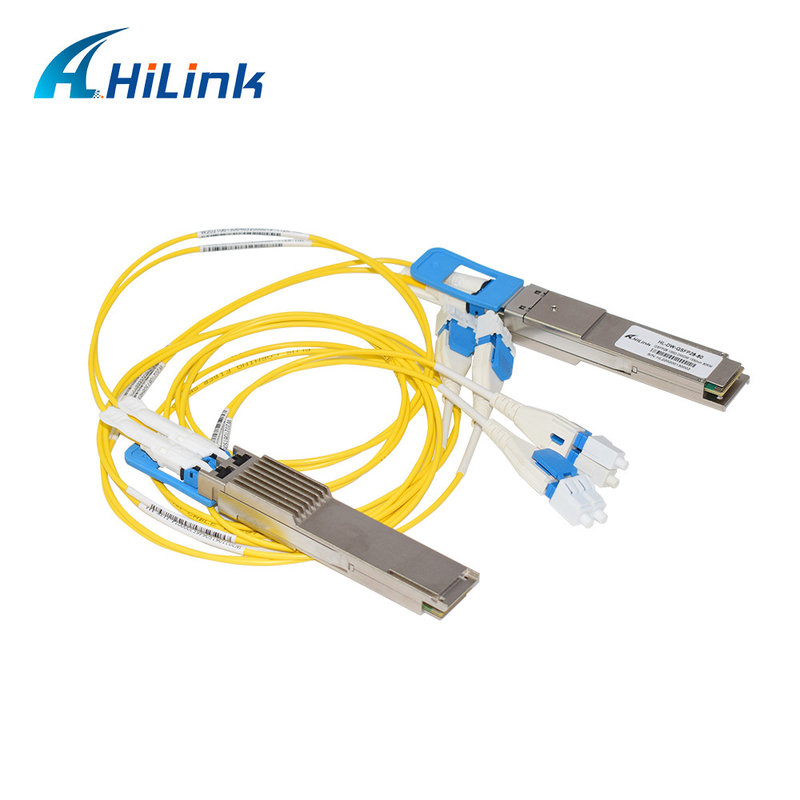 Dual CS Adaptor QSFP+ Transceiver Integrated SFEC Hilink QSFP28 DWDM TOSA