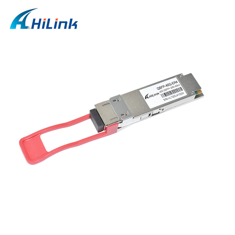 QSFP ER4 40G Fiber Optical Transceiver 1310nm 60KM Duplex LC Connector