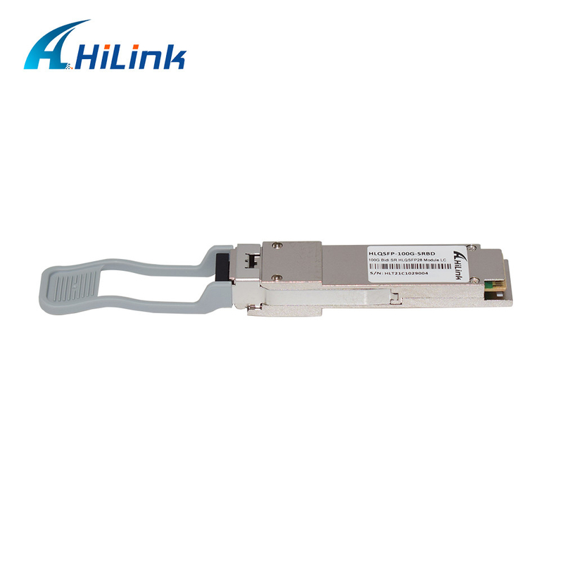 100GBASE-SR Optical Transceiver Module Bi Directional QSFP28 850nm 100m DOM Duplex LC MMF