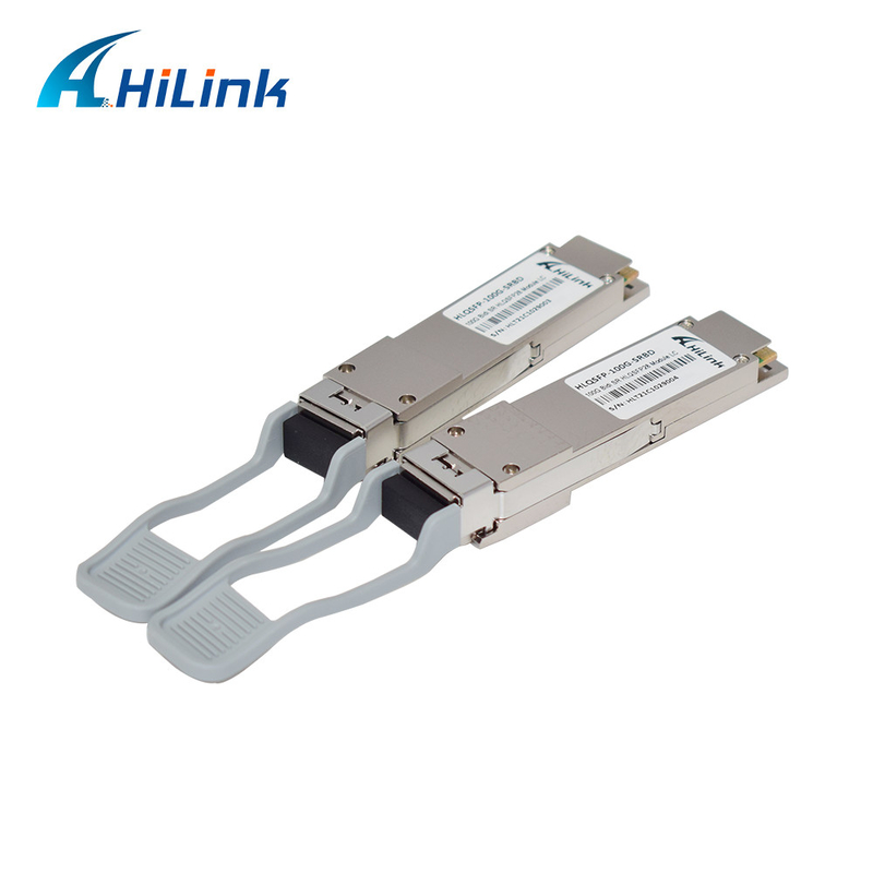 100GBASE-SR Optical Transceiver Module Bi Directional QSFP28 850nm 100m DOM Duplex LC MMF