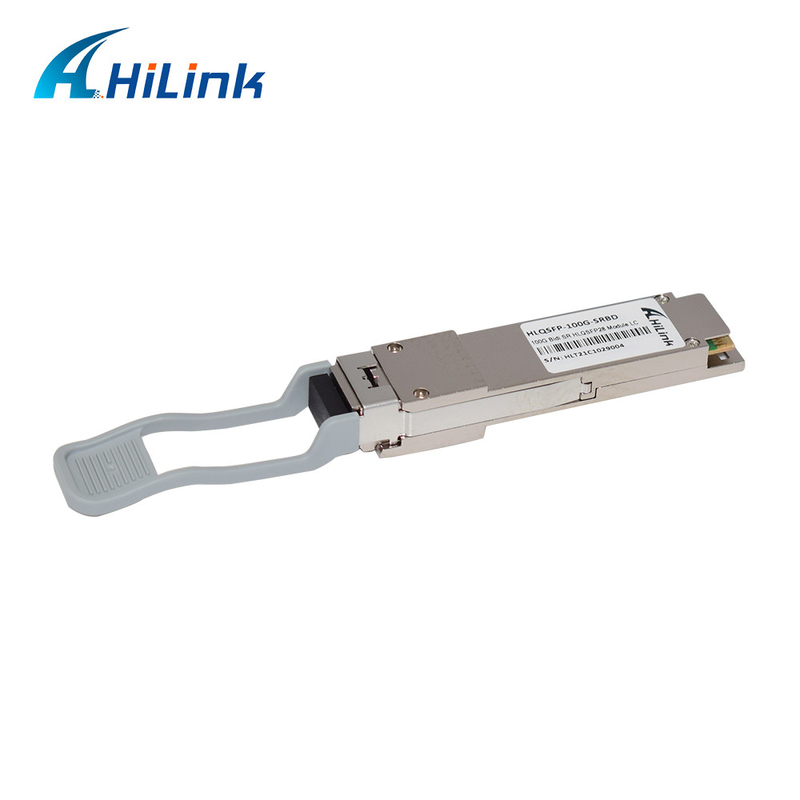 100GBASE-SR Optical Transceiver Module Bi Directional QSFP28 850nm 100m DOM Duplex LC MMF