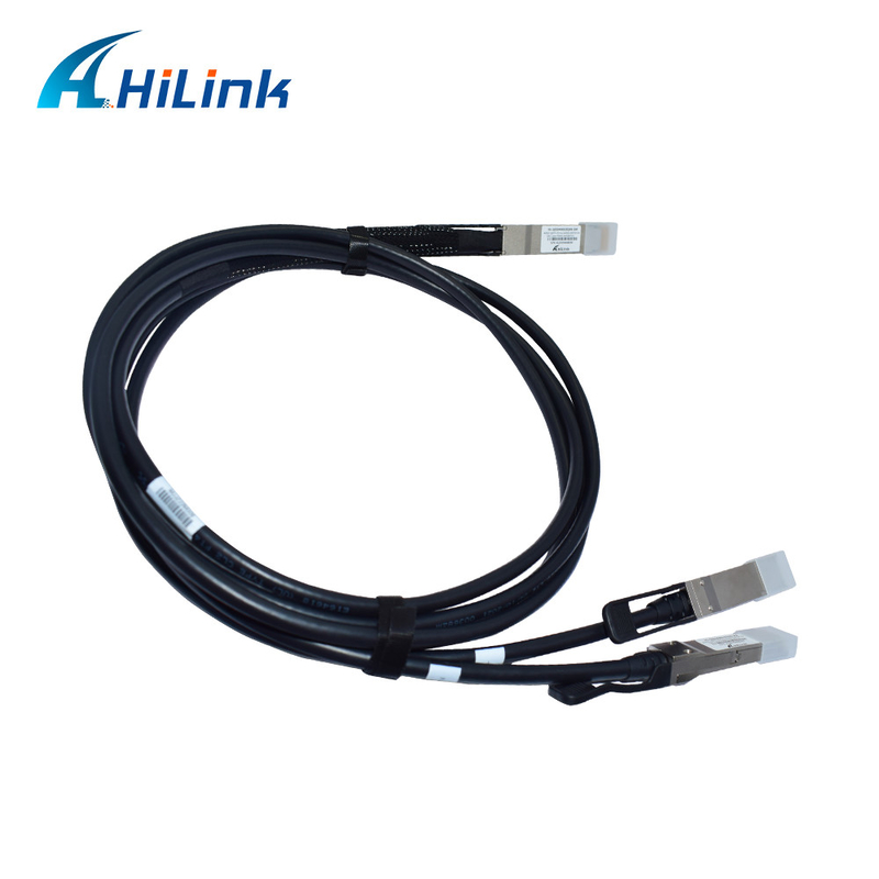 2M 400G DAC Cable QSFPDD To 2X200G / SFP56DAC 30AWG Direct Attach Copper Twinax Cable