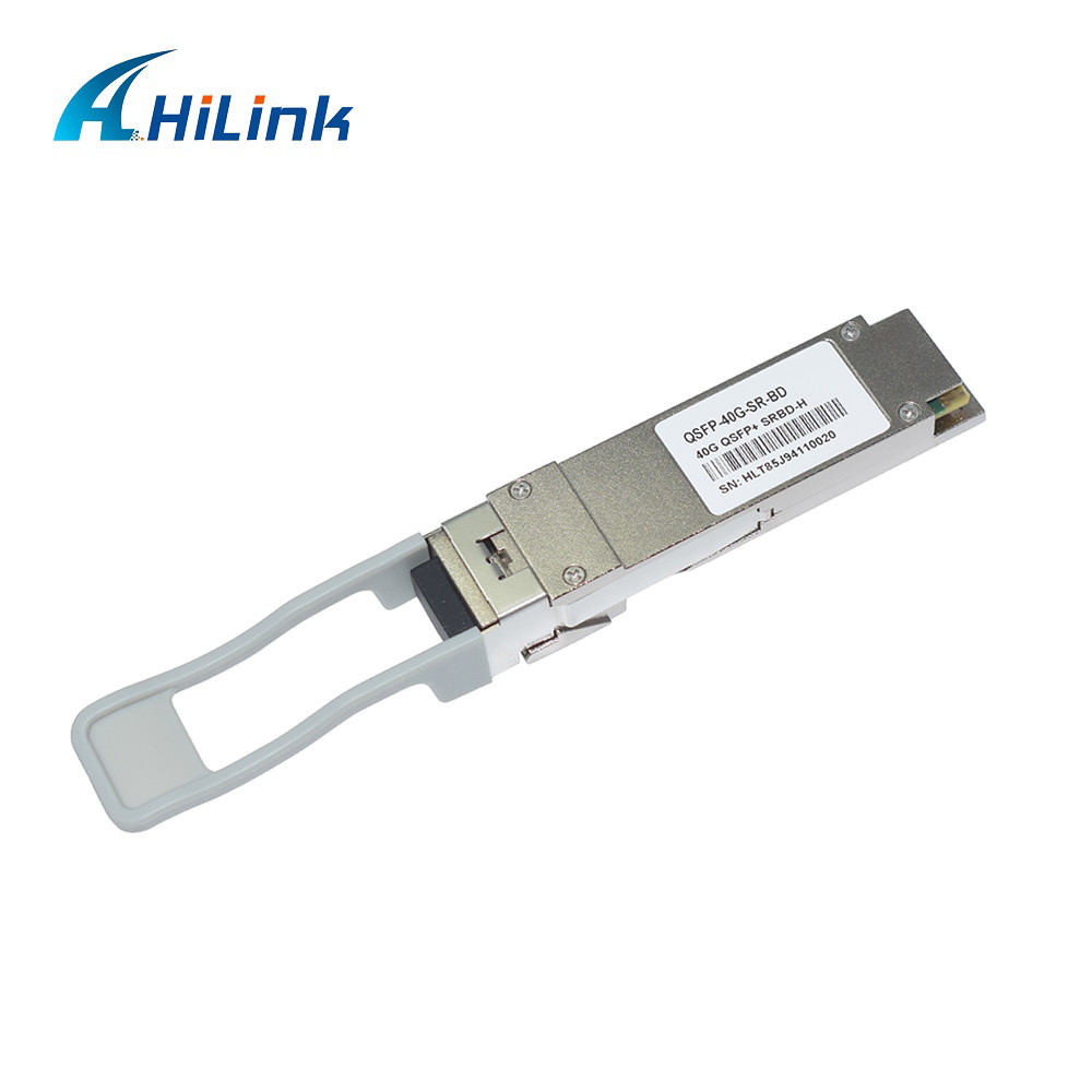 Hot Pluggable QSFP+ 40G SR Bidi 100M MMF 850nm/900nm Dual LC Optical