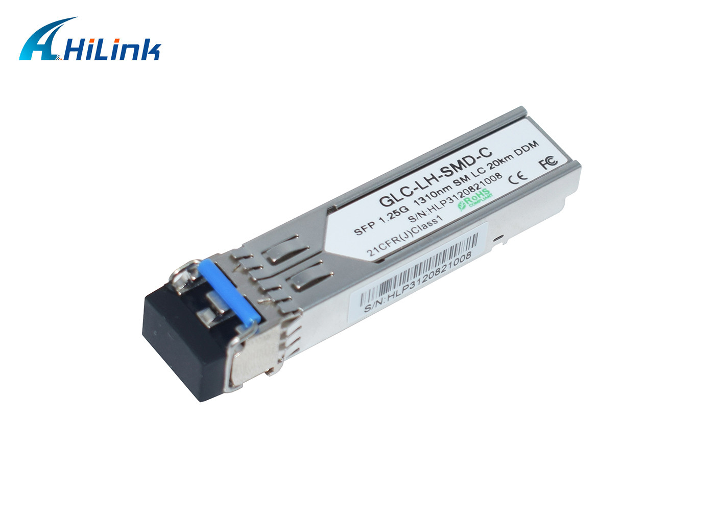 Optional LC/SC Fiber Optic Module Hilink Compatible 1.25G SFP 1310nm 20km