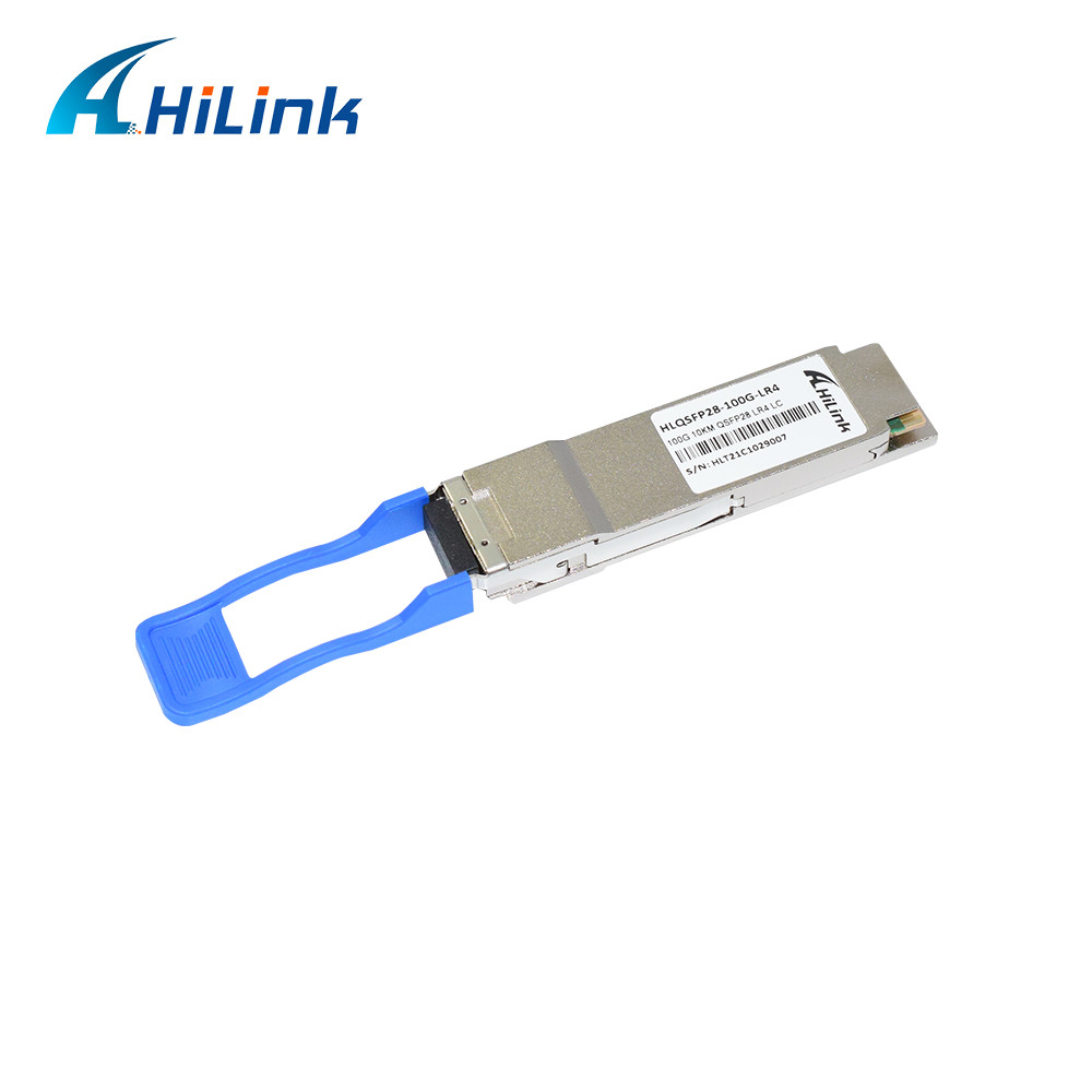 QSFP28 100G LR4 Optical Transceiver Module LAN WDM 4x25G Channels