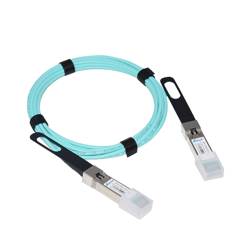 Gigabit SFP Fiber Optical Cable 3 meter Length For Transceiver