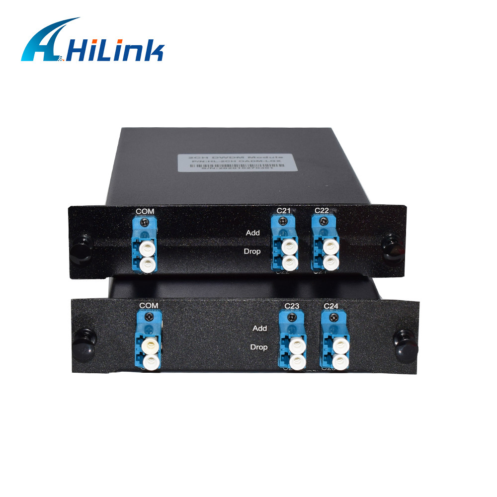 1310nm 2ch Optical Add Drop Multiplexer Dwdm Add Oadm Mux Demux Dwdm