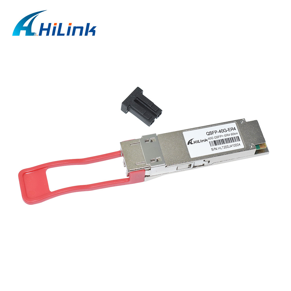 60km LC Fiber Optic Transceiver ER4 40G QSFP 4 CWDM LOS Assert