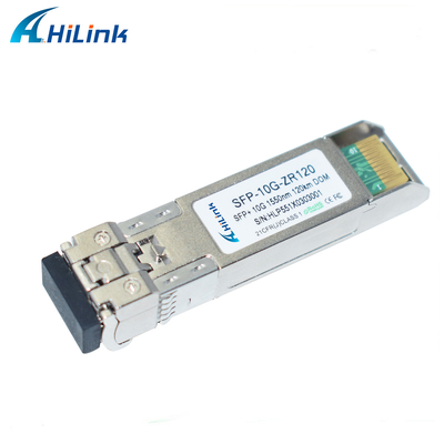 10G 120KM ZR SFP+ Transceiver Module SMF STM-64 120KM 1550nm DOM Module