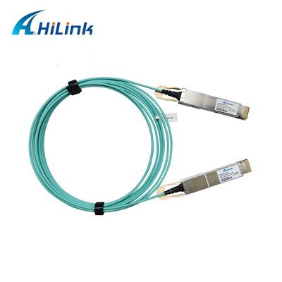 Hilink 400G QSFP-DD to QSFP-DD Active Optical Cable RoHS Compliant AOC