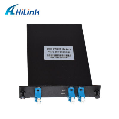 1310nm 2ch Optical Add Drop Multiplexer Dwdm Add Oadm Mux Demux Dwdm